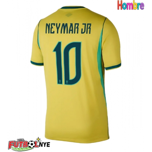 Camiseta Brasil Neymar Jr #10 Primera Equipación Mundial 2026 manga corta
